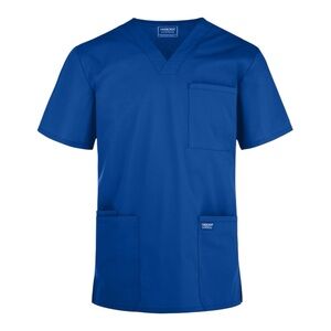 Cherokee Workwear Professionals Men's M 4-Pocket STRETCH V-Neck Scrub Top